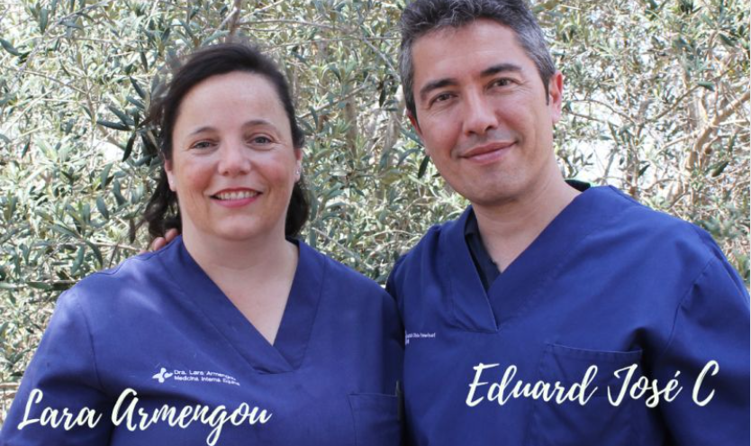 Imatge de la Lara Armengou i l'Eduard Jose